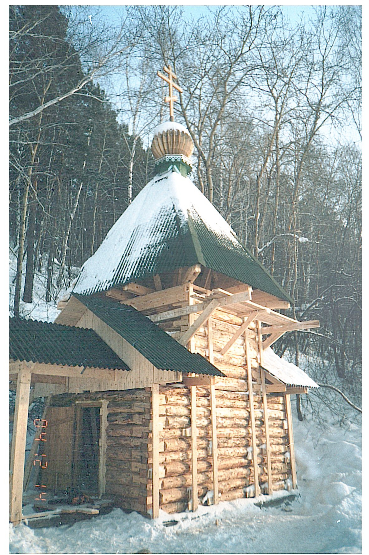 Храм Троицы Живоначальной д. Старочервово. Святой источник